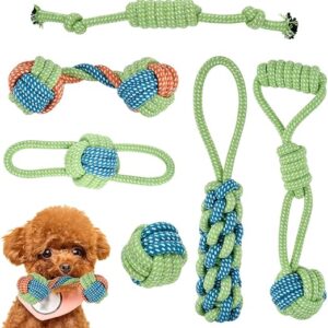 Juguetes de cuerda para Perros (6 piezas)